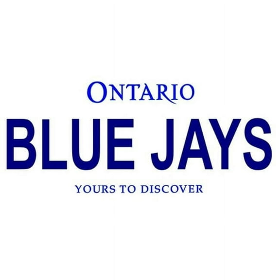 LP-2101 Toronto Canada Province Background License Plates- Blue Jays