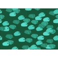 thumbnail image 1 of Ahgly Company Machine Washable Indoor Rectangle Transitional Deep Emerald Green Area Rugs, 5' x 7', 1 of 7