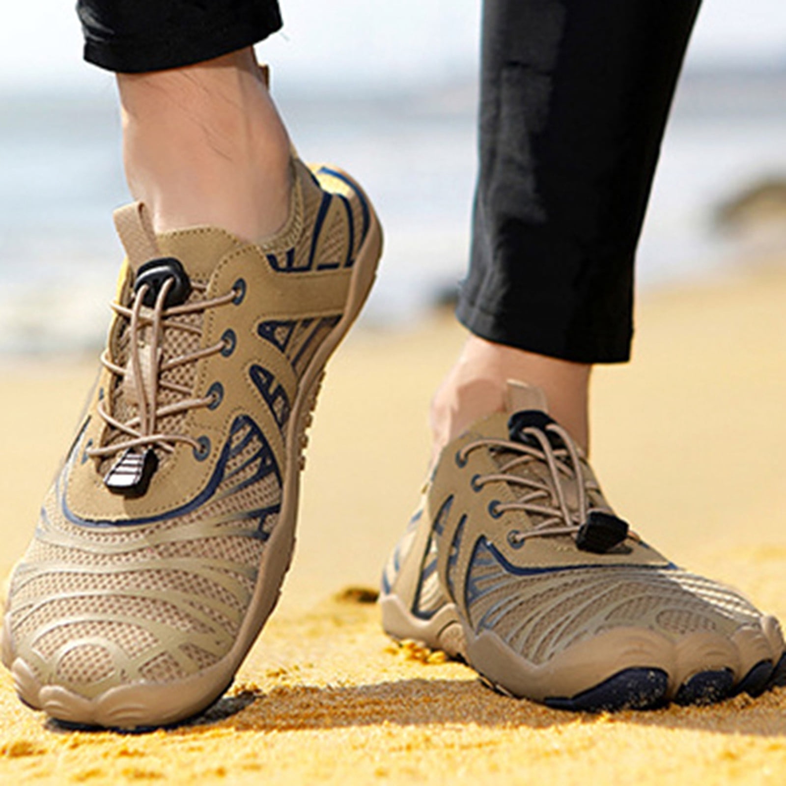 2026 New Hiking Barefoot Shoes Womens Mens Footwear,Wide Toe Box Water Shoe for Women Men,Zero Drop Comfortable & Non- Barefoot Vitality Shoe Women's Men's Athletic Footwear for Walking Hiking