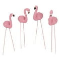 thumbnail image 2 of Petite Statue de Flamant Rose 4 Pcs, Décoration de Jardin, 2 of 5