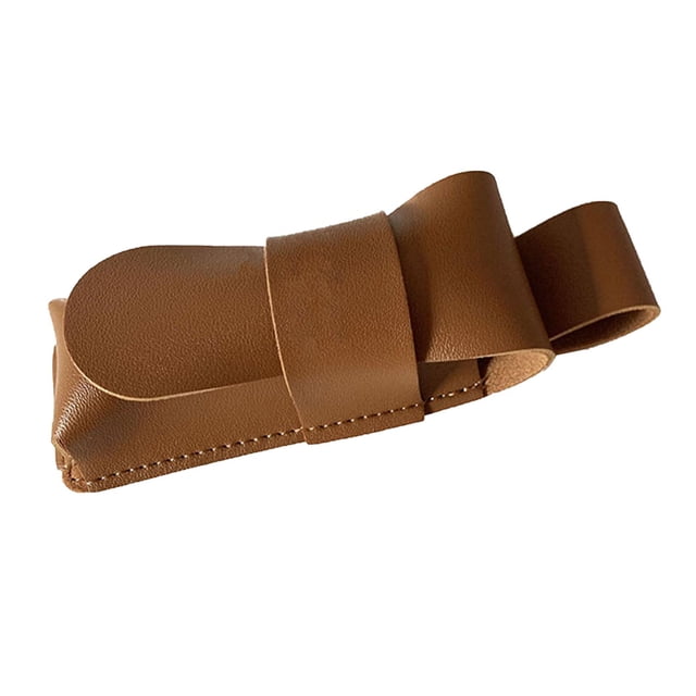 Estuche de armónica de cuero sintético, portátil, ideal como regalo de Navidad o cumpleaños para adultos, estudiantes, principiantes y niños.