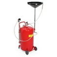 thumbnail image 3 of EastVita 25 Gallon Portable Oil Drain Tank, Air Operated & Adjustable Funnel Height with Wheel for Cars Trucks Suvs, Red, 3 of 8