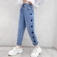 thumbnail image 3 of Ropa para niños, jeans para niñas, estilos de primavera y otoño, pantalones holgados de estilo occidental para niños de talla grande, pantalones casuales para niños de talla grande, 3 of 6