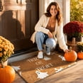 thumbnail image 6 of Halloween Thanksgiving Fall Harvest Coir Doormats, Multiple Sizes & Shapes Ghost Pumpkin Bat Welcome Front Door Mats, Non-Slip Outdoor Indoor Entryway Decor Floor Rugs, 6 of 6