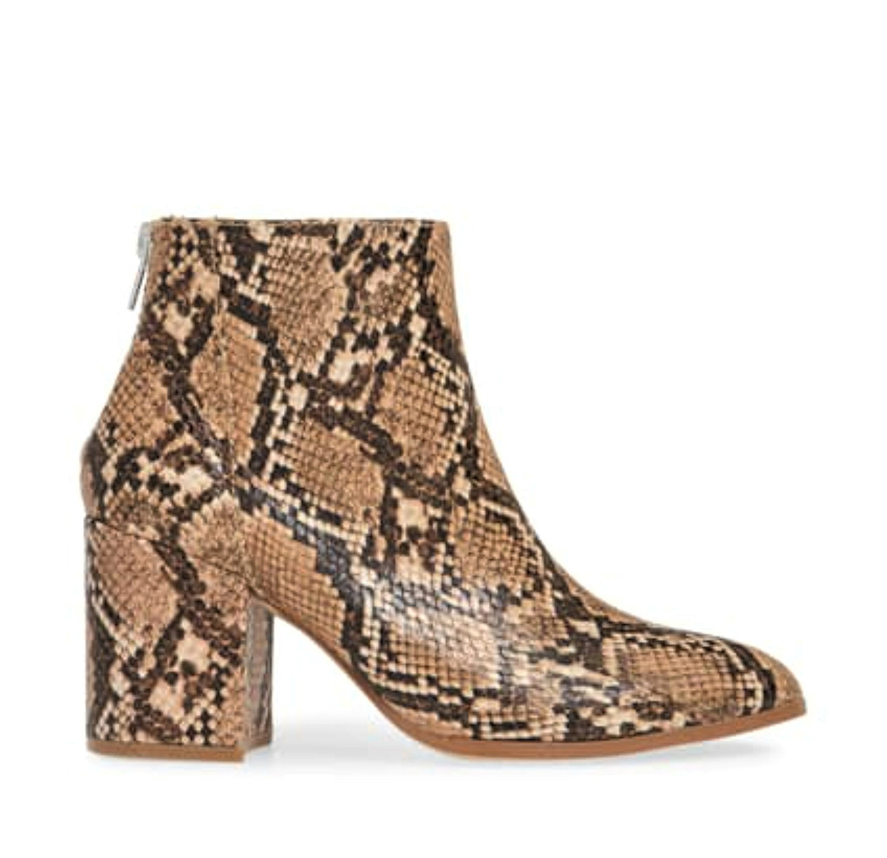 Steve madden nayna sales bootie snakeskin