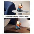 thumbnail image 3 of Wireless Charger for Samsung Z Flip 8/S26 Ultra/S26+, 3-in-1 Charging Station for Galaxy S25 Ultra/S25/S24/S23/S22, Galaxy Watch 8/8 Classic/7/Ultra/6/5/4, Galaxy Buds4 Pro/4 (No Adapter), 3 of 9