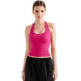 thumbnail image 2 of Camiseta sin mangas SUUKSESS para mujer, doble forro, sin espalda, Y2K XS, 2 of 6