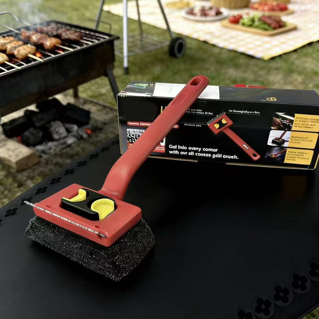 HannLk Innovative Grill Brush Prevents Food Contamination While Cleaning