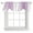 White, variant on Lemon Yellow White Tie Up Valance Curtains for Windows, Kitchen Curtains Window Shades, Gradient Vertical Stripes Geometric Light Filtering Roman Curtain Valances for Bedroom/Bathroom/Cafe 42"x12"