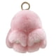 thumbnail image 5 of Llavero de Coche Suave Conejo Pompom, Colgante Hecho a Mano de Piel Falsa de 10 cm Llavero Lindo, 5 of 7