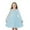 Light Blue, variant on Teen Christmas Dress Long Sleeve Crew Neck A-Line Winter Dresses Christmas Outfits Size 12-13 Years Girls Clothes