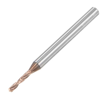 

Uxcell 1.95mm Dia 4mm Shank Titanium Coated Carbide Straight Shank Twist Drill Bit 2 Pack