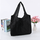 thumbnail image 5 of Mini Maxi Shopper, bolsa de compras compacta, reutilizable, plegable y ecológica, ultraligera para hombres y mujeres, perfecta para ir de compras y viajar (3 piezas, negra), 5 of 5