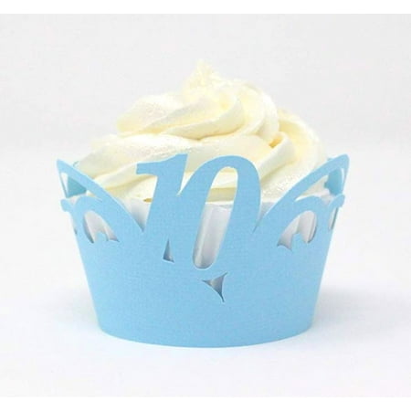 All About Details 10 Cupcake Wrappers,12pcs (Light