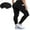 Black, variant on Charmo Women Thermal Fleece Lined Leggings with Pockets High Waist Winter Warm Pants