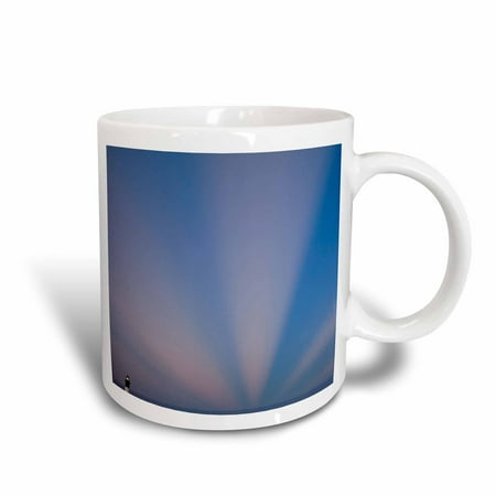 3dRose Georgia, Tybee Island. Rays of light at sunrise - US11 JWL0499 - Joanne Wells, Ceramic Mug, 15-ounce