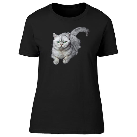 British Domestic Cat Tee Women's -Image by Shutterstock