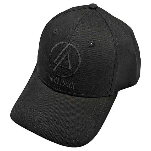 Linkin Park Text Band Logo Snapback Hat Adjustable Black