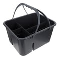 thumbnail image 4 of unbranded Cleaning Caddy with Handle Toiletry Bin Portable Cleaning Basket 29x23cm Grey, 4 of 8