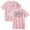 Pink, variant on Maddox Batson MB Logo Cotton T-shirt Women Men Short Sleeve Crewneck Fashion Tee
