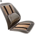 thumbnail image 2 of SPRING PARK Universal Massage Wood Beads Car Seat Cover Summer Cooling Mesh Cushion Mat, 2 of 7