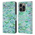 thumbnail image 1 of Head Case Designs Officially Licensed Micklyn Le Feuvre Marble Patterns Mosaic In Mint Quartz And Jade Leather Book Wallet Case Cover Compatible with Apple iPhone 14 Pro, 1 of 6
