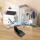 thumbnail image 1 of Modelo de aleación fundida 1:100, avión de la Unión Soviética SU27 con Base para gabinete de TV de oficina, cafeterías, decoración de escritorio Baoblaze Aviones fundidos a presión, 1 of 8
