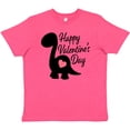 thumbnail image 3 of Inktastic Happy Valentines Day with Dinosaur Silhouette and Heart Youth T-Shirt, 3 of 5
