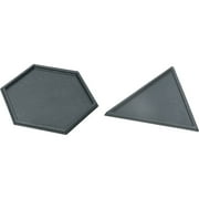 Learning Advantage Pattern Block Trays, Set of 2