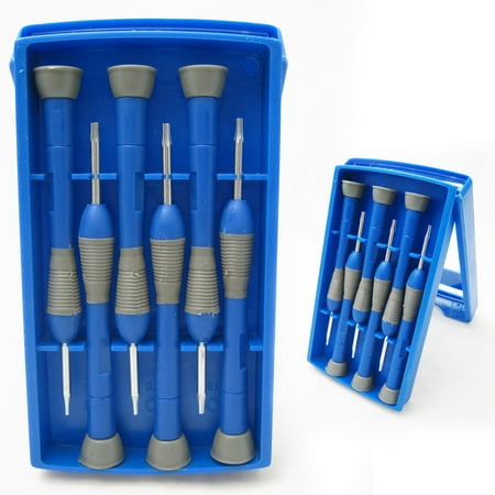 Mobile Cell Phone Tool Kit - 6 Pc General Screwdriver Set Micro Mini Torx Bit Kit PC Cell Phone Repair Tool