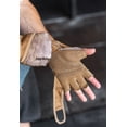 thumbnail image 6 of Harbinger Lightweight Unisex Leather Beige Weight Lifting Gloves, XL, 6 of 8