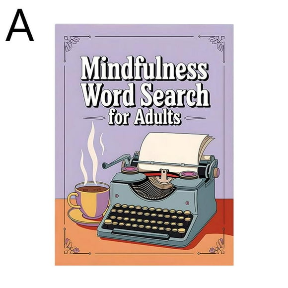 Mindfulness Word Search Game Book - Purple New Mindfulness Word Search for Adults Mindfulness Word Search Game Book