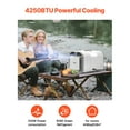 thumbnail image 2 of VEVOR Portable Air Conditioner 4250BTU Tent Air Conditioning AC/DC for Camping RV Home, 2 of 9
