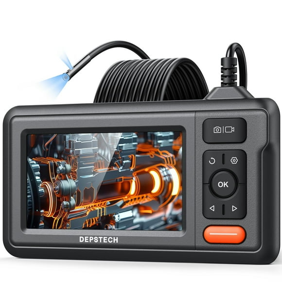 Cable Borescope DEPSTECH DS320 de doble lente HD de 16.5 pies