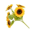 thumbnail image 2 of Dalazy 5-heads Artificial Bouquet Simulation Flower Home Office Decor, 2 of 5