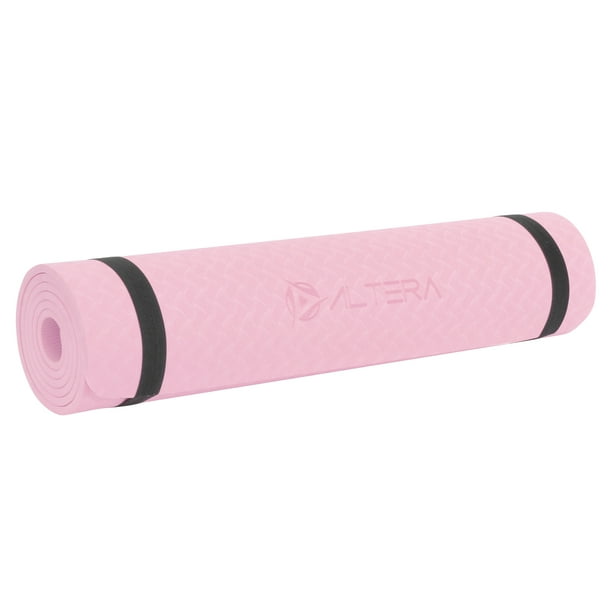Tapete Para Yoga Altera YOGATPE 9 mm De 183 X 61 Cm C/ Correa Fitness