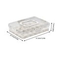 thumbnail image 3 of Deviled Egg Containers With Lid,Portable Storage Carrier Egg Holder,Stackable Plastic Egg Tray Carrier For Kitchen,Fridge,Keep Fresh,, 3 of 5