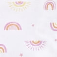 thumbnail image 3 of Halo® Sleepsack® Swaddle, 100% Cotton, Sunshine Rainbows, Newborn Girls, 0-3 Months, 3 of 5