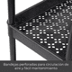thumbnail image 5 of "Carrito Organizador Multi-uso 3 Niveles Muebles Baño. Ruedas  Belug, Gris ", 5 of 5