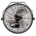 thumbnail image 1 of Ventilador de alta velocidad montado en la pared NewAir WindPro18w negro, 1 of 9