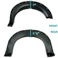 thumbnail image 3 of Spec-D Tuning 4PC Front + Rear Smooth Paintable Pocket Rivet Style Fender Flares Compatible with 2009-2014 Ford F150 Truck, 3 of 7