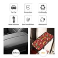 thumbnail image 4 of Bingfone Car Four-Season Universal Armrest Box Mat,Car Armrest Seat Cover Soft Leather Waterproof Armrest Cover Center Console Mat-X-Mas And New Year, 4 of 7