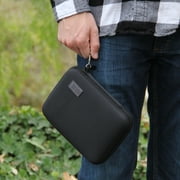 USA Gear 7.5 Inch Hard Shell Electronics Organizer - Compatible with Portable Hard Drive & More