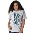 thumbnail image 5 of Boat Hair Don't Care Ocean Vibes Cute Women's Graphic T Shirt Tees Brisco Brands M, 5 of 6