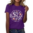 thumbnail image 2 of There Was No Way but God Made A Way Graphic Tees for Women 2026 Summer Casual Short Sleeve Crewneck Christian T Shirts, 2 of 3