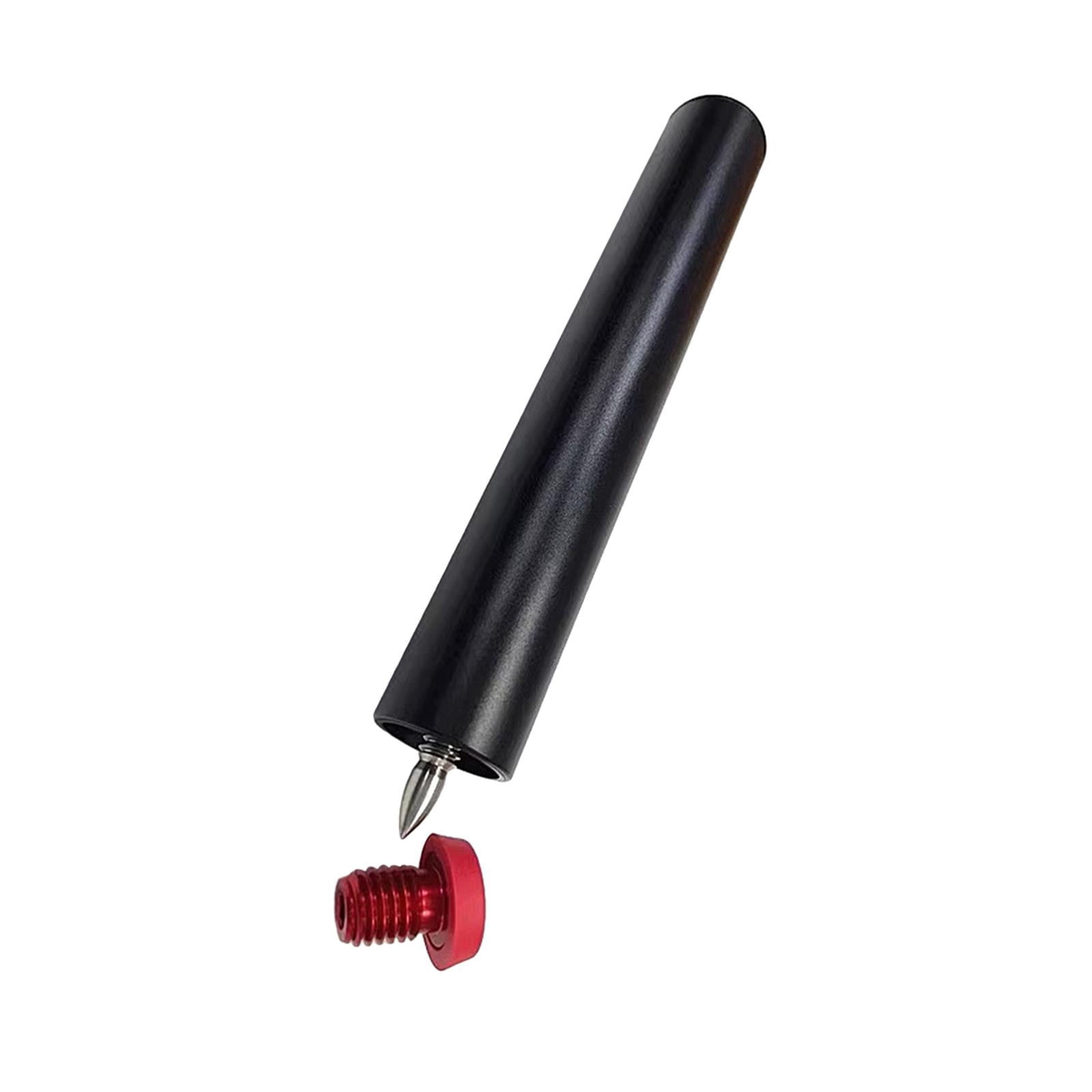 Baoblaze Pool Cue Extender Billiards Cue Extension for Beginners Enthusiast Men Women Red