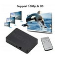 thumbnail image 4 of 3 Ports HDMI-Compatible Splitter Switcher Hub Box with Remote Control Hd 1080P 3 in 1 Out Switcher, 4 of 7