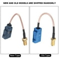 thumbnail image 3 of Adaptador De Cable Fakra A SMA, Cable RF De Alta Frecuencia Y Baja Pérdida De 13cm Con Impedancia De 50 Ohmios, Conector De aleación De Cobre Fino Para Antena GPS De Coche,, 3 of 7