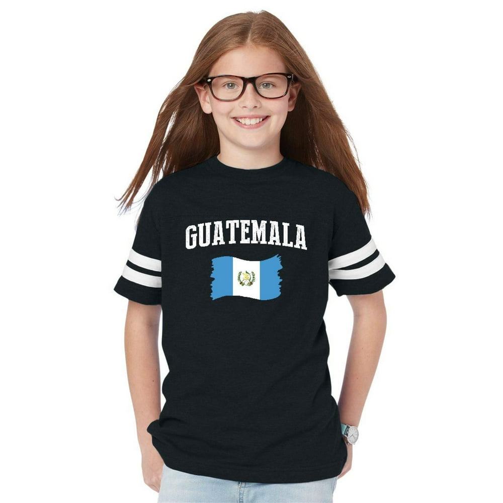 IWPF Youth Guatemala Football Fine Jersey TShirt