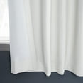 thumbnail image 3 of Half Price Drapes Chalk Off White Bellino Textured Faux Linen Room Darkening Curtains For Bedroom & Living Room Curtains(1 Panel), Curtains 63 Inches Long, 50W X 63L, 3 of 11